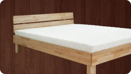 Beds made of solid wood