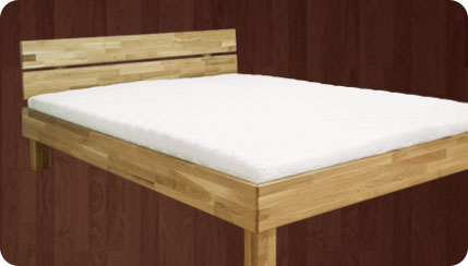 Beds made of solid wood